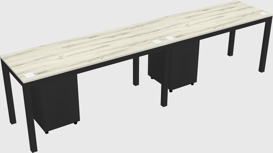 Rectangular desk