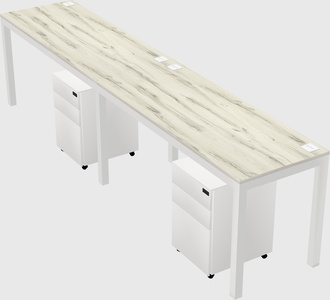 Rectangular desk