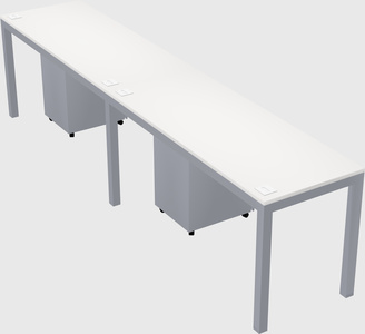 Rectangular desk