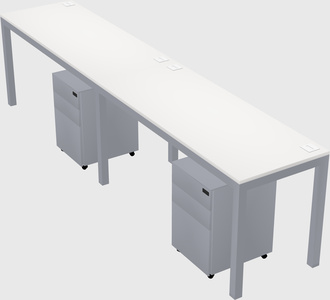 Rectangular desk