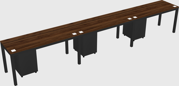 Rectangular desk