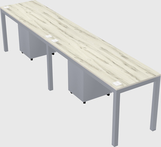 Rectangular desk