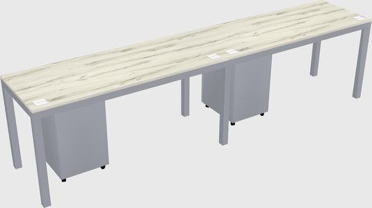 Rectangular desk