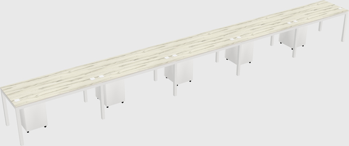 Rectangular desk