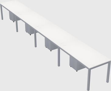 Rectangular desk