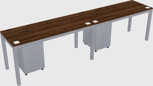 Rectangular desk