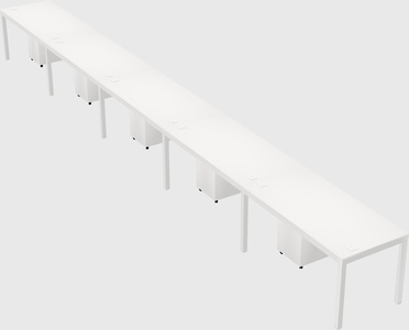 Rectangular desk