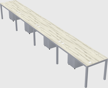 Rectangular desk