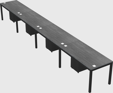 Rectangular desk