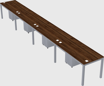 Rectangular desk
