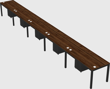 Rectangular desk