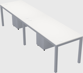 Rectangular desk