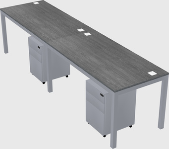 Rectangular desk