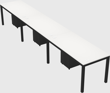 Rectangular desk