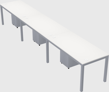 Rectangular desk