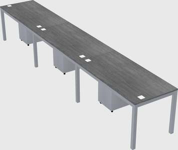 Rectangular desk