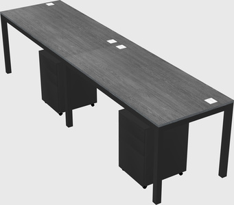 Rectangular desk