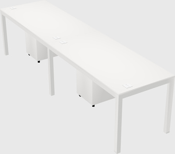 Rectangular desk