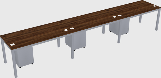 Rectangular desk