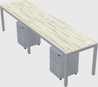 Rectangular desk