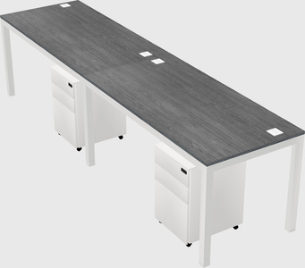 Rectangular desk