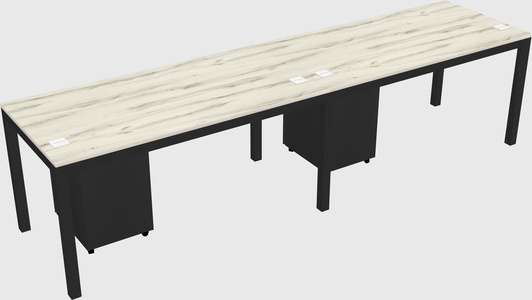 Rectangular desk