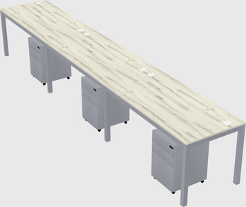 Rectangular desk