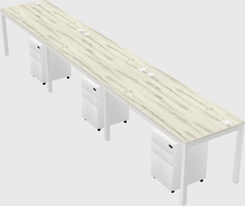 Rectangular desk