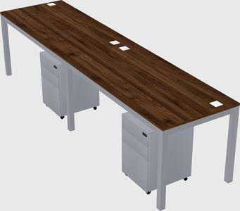 Rectangular desk
