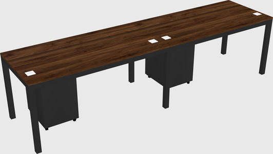 Rectangular desk