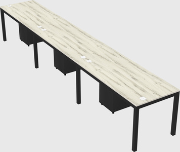 Rectangular desk
