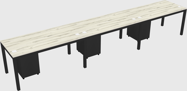 Rectangular desk