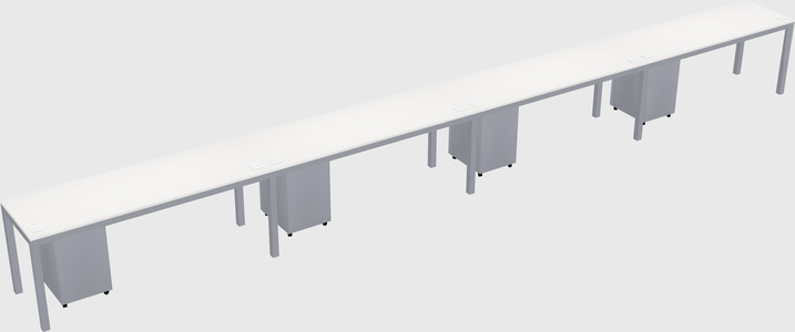 Rectangular desk