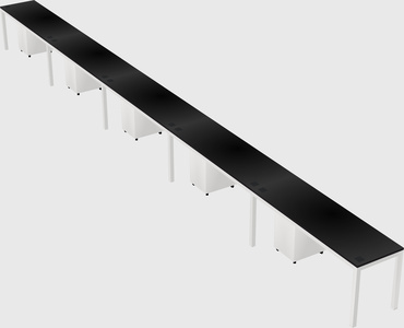Rectangular desk