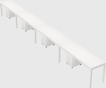 Rectangular desk