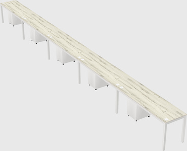 Rectangular desk