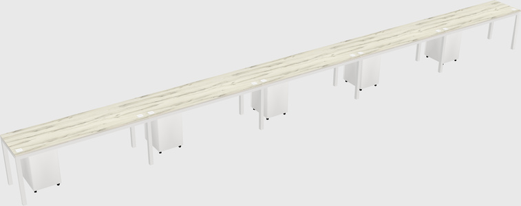 Rectangular desk