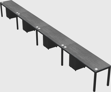 Rectangular desk