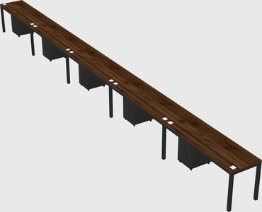Rectangular desk
