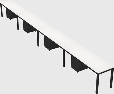 Rectangular desk