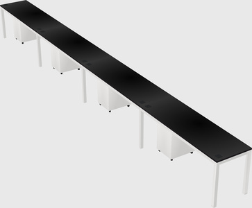 Rectangular desk