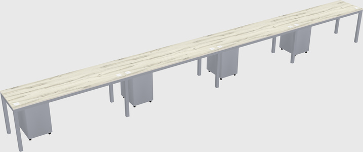 Rectangular desk