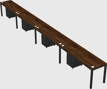 Rectangular desk