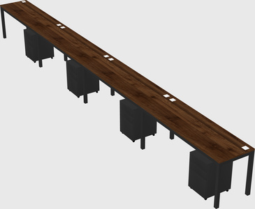 Rectangular desk