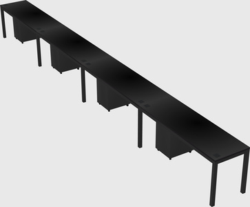 Rectangular desk