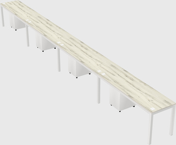 Rectangular desk