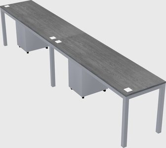 Rectangular desk