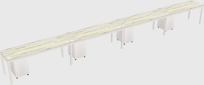 Rectangular desk