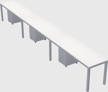 Rectangular desk