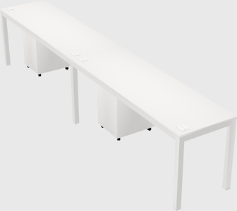 Rectangular desk